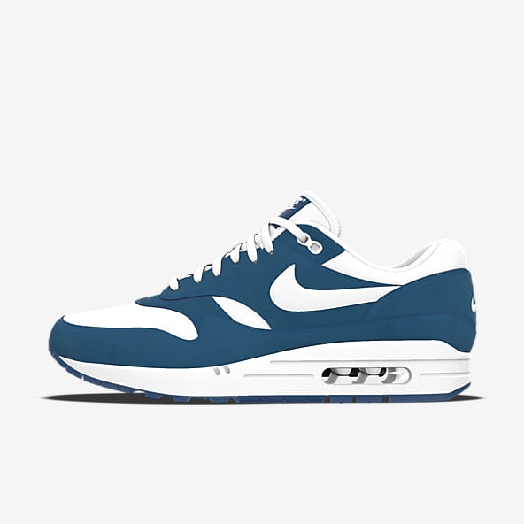 Nike air max 1 blauw dames clearance